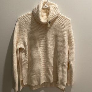 Madewell Ivory/Cream Turtleneck Sweater - NWT - Size SMALL.